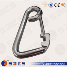 Rigging Hardware Casting Gancho a presión de acero inoxidable